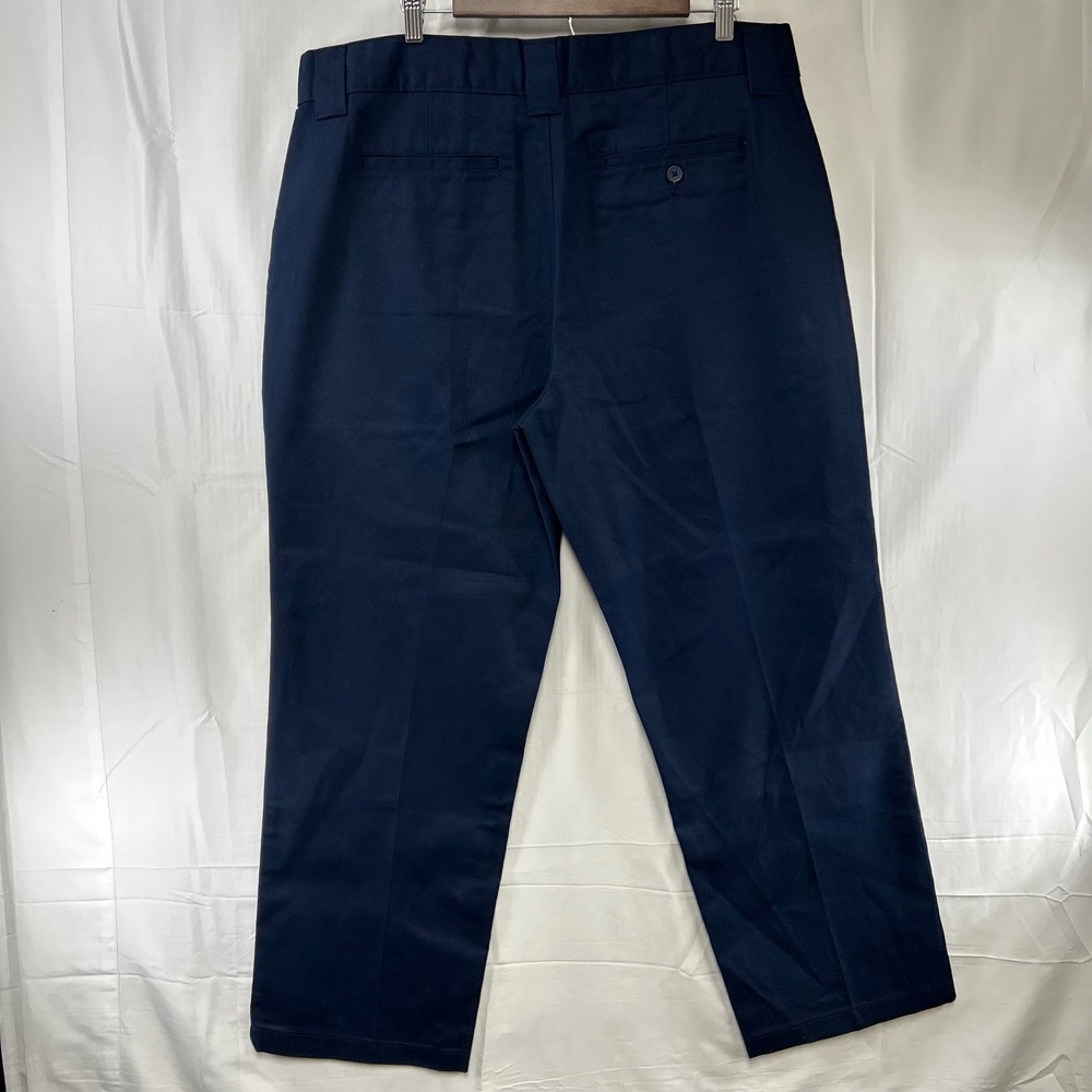 Brahma Work Pants Mens 38x30 Dark Navy Straight Leg Twill BR34100125594 - Picture 5 of 12